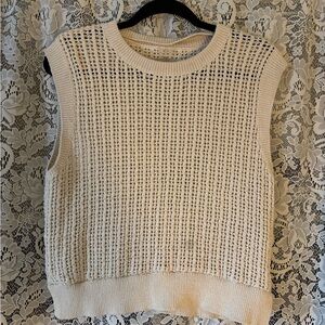 Alia Cream Knit Top